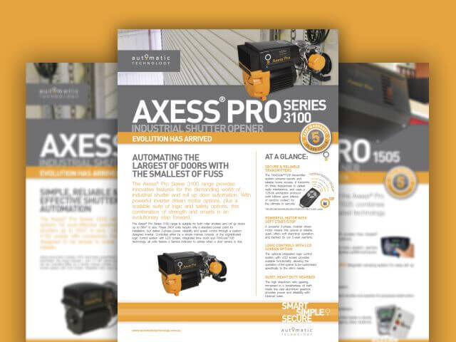 Axess Pro Industrial Brochure