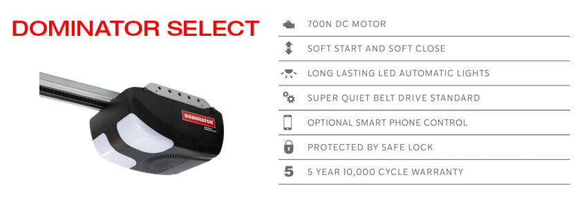 Smooth, reliable and affordable garage door opener