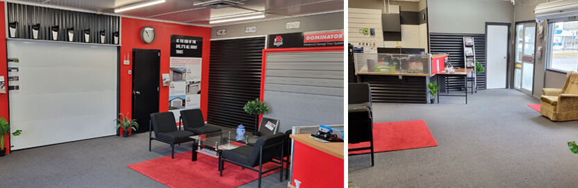 The showroom at Dominator Southland