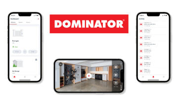 DOMINATOR’S NEW GARAGE DOOR CONTROL APP