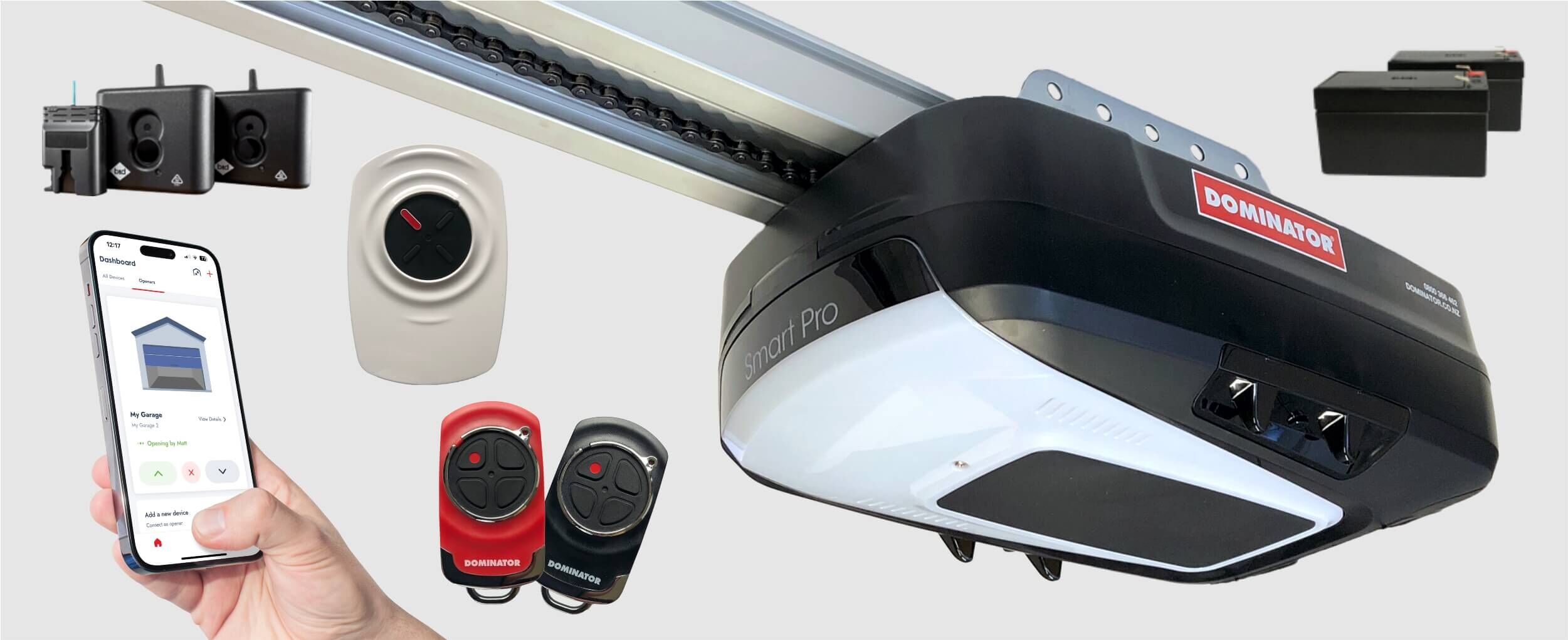 Dominator Smart Pro Heavy Duty Sectional Door Opener